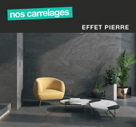 Carrelage effet pierre